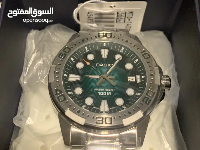 ساعات كاسيو جديدة غير مستخدمة