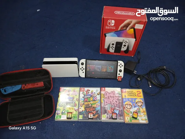 نينتيندو سويتش اوليد للبيع مستعملة جودة جيدة Nintendo switch oled for sale a good quality