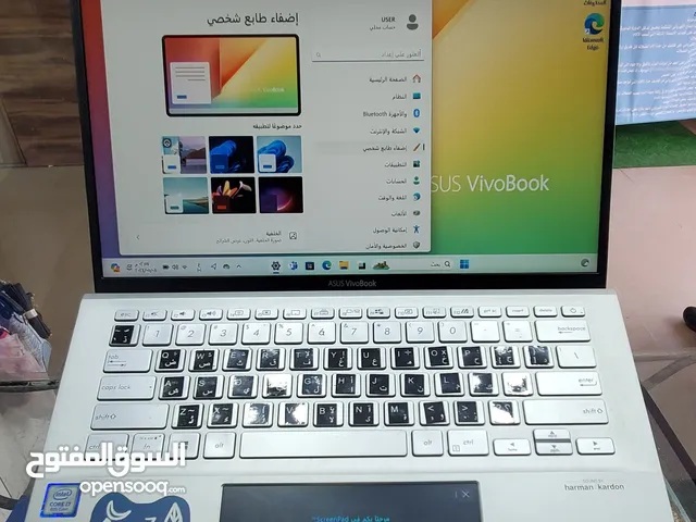 بشاشتين Asus Vivobook s14 s432f