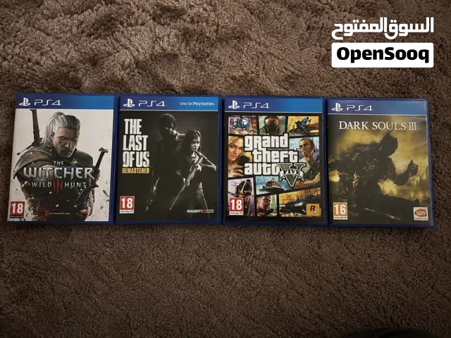 سيديات PS4 مستعمل بسعر عرطة!!