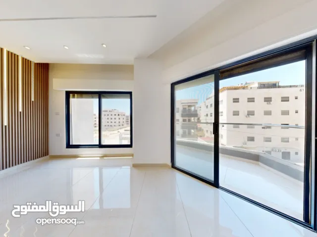 شقه فاخره دوبلكس طابق تالت مع روف مع هديه مطبخ راكب في الجبيهه حي المنصورمع ترس65م للبيع كاش اواقساط