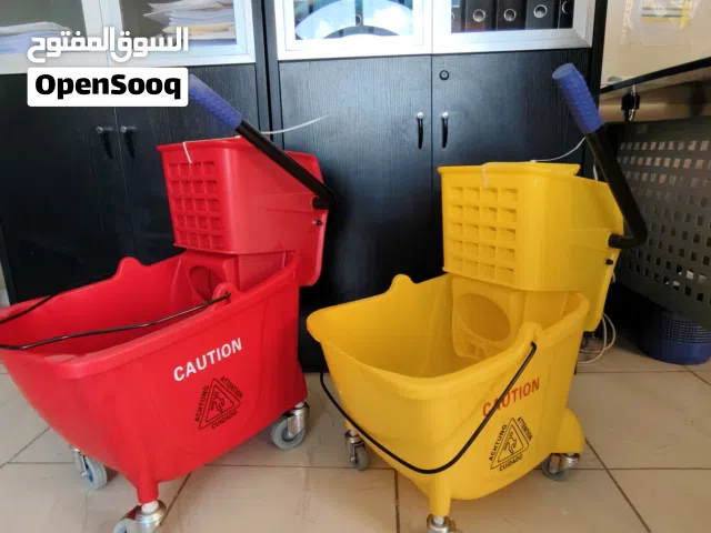 عربات موب تروللي للتنظيف trolly bucket
