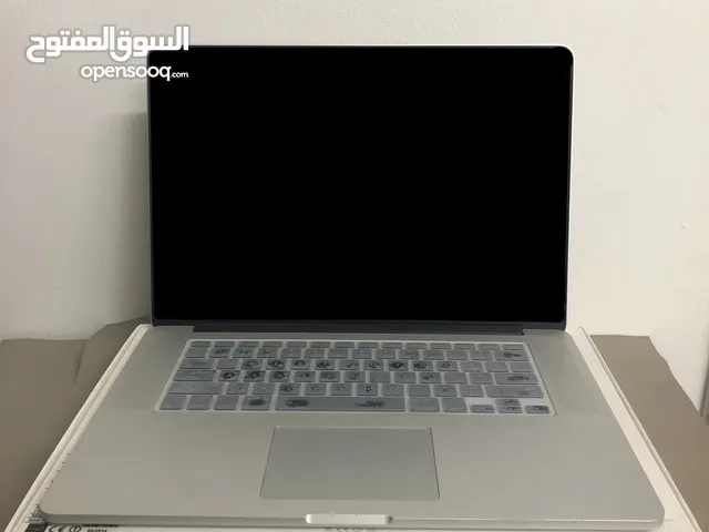 MacBook Pro 2015 Retina 15, Quad Core i7, 256GB SSD,16GB Rams,3.5 GB Graphic Cards,FaceTime