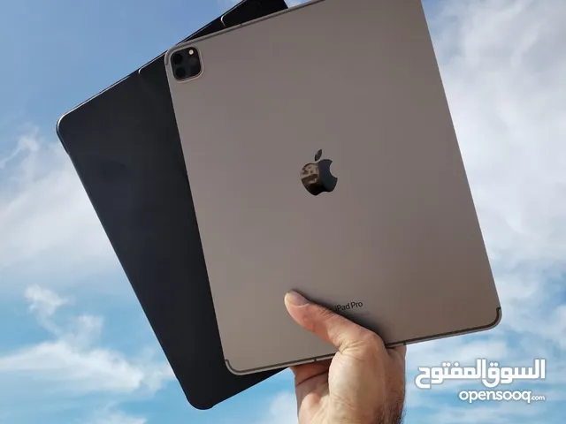 ايباد برو  2022 ,M2, حجم الشاشه  12.9 انش يدعم شريحه طبعا الجيل السادس