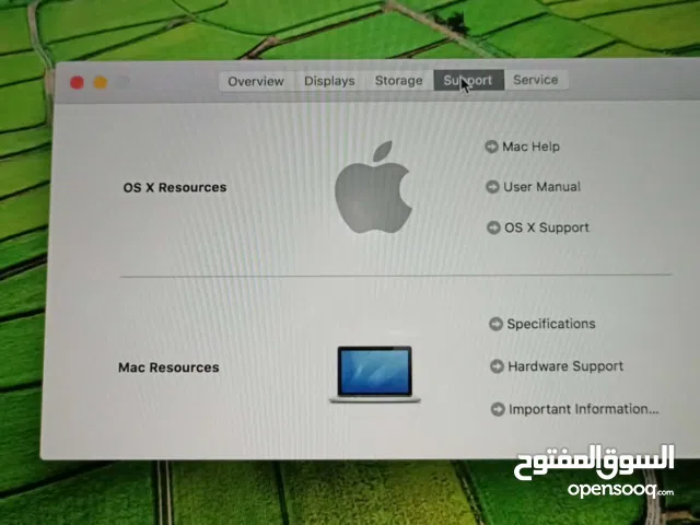 ماك بوك استعمال خفيف