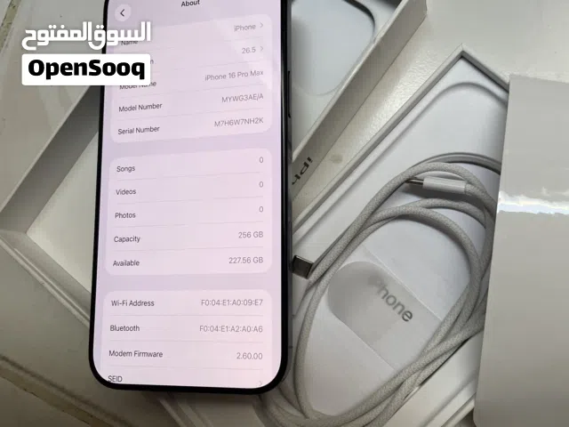 iPhone 16 pro max