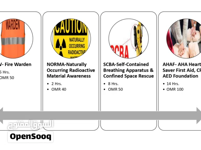 دورات صحة وسلامة مهنية HSE COURSES