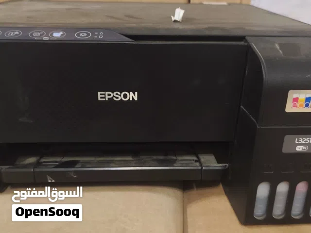 طابعة epson  3251 3*1 تصوير وسحب وسكانر عادية وملونة  للبيع