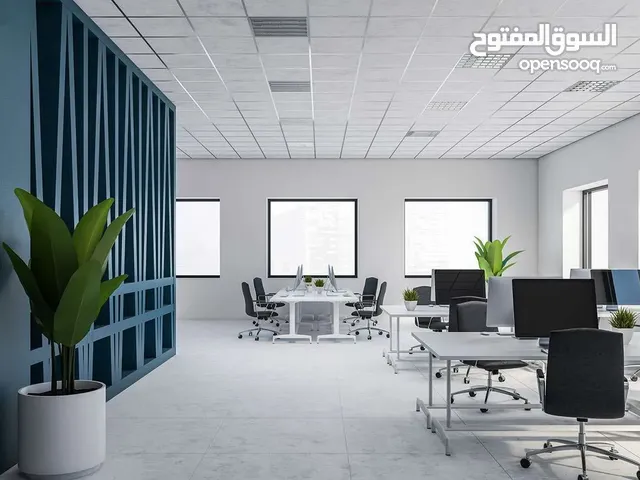 open space offices up to 3000m2    مكاتب مساحة مفتوحة ممكن حتى 3000م