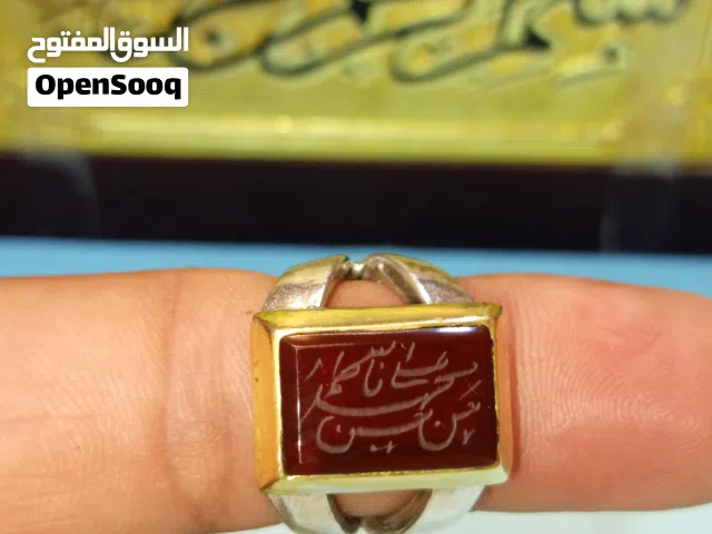 خاتم فضة البيع