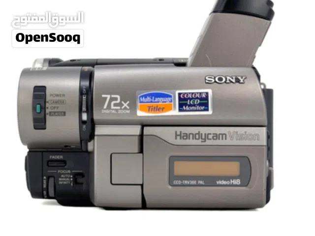 Sony Handycam Vision CCD-TRV67E (Video Hi8 PAL) بجميع ملحقاته للبيع سعر 1300وساهل