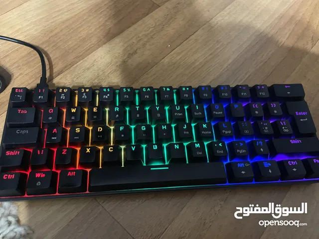 Gaming Keyboard blue switch Ziyoulang T60 للبيع