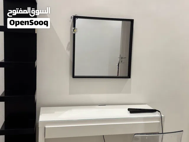 vanity and shelves from IKEA