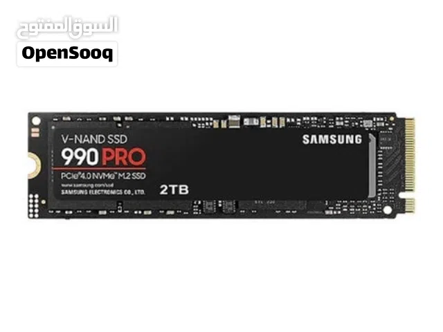 Samsung 990 Pro 2 TB NVMe M.2 Internal SSD, PCIe Gen 4.0 x4, NVMe 2.0 Interface, 7450 MB/s Sequentia