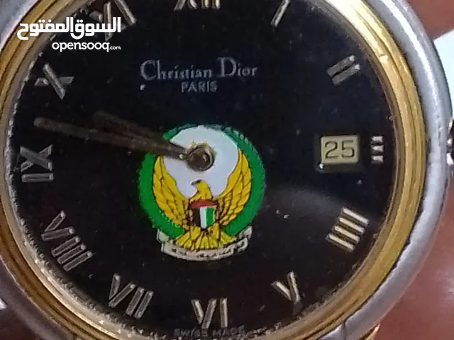 ساعة كريستيان ديور نادرة نسخة محدوده الوزارة الدقاع الاماراتية