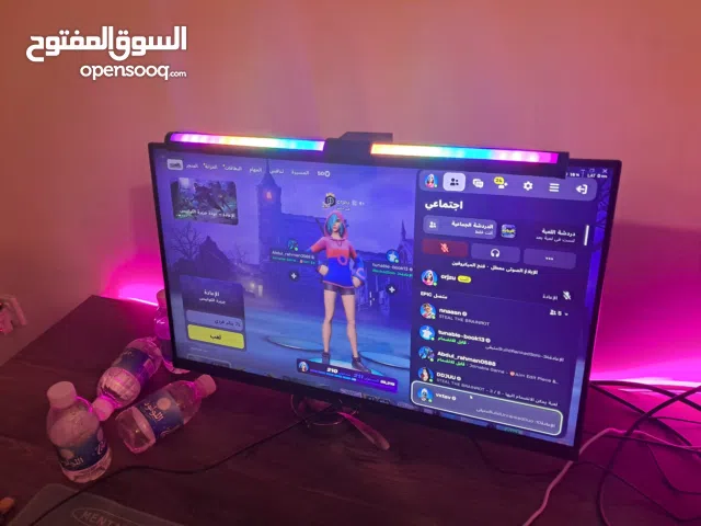 شاشه كيم اون للبيع 120 هيرتز مستعمله حجم 24 سعر 115