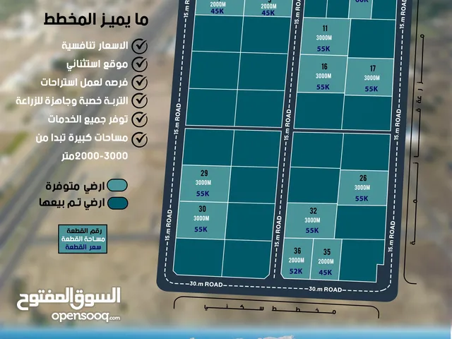 Farm Land for Sale in Al Batinah Barka