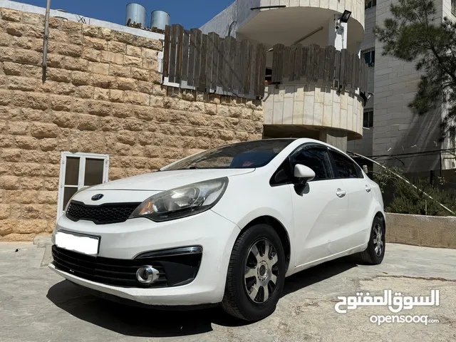 كيا برايد 2016 سقف اسود فحص ولا ضربة (((اتوماتيك 4 غياااار )))