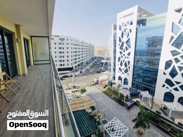 للببع شقة غرفتين مفروش بمسقط هيلز مبنى بوليفارد- تملك حر MCT Hills