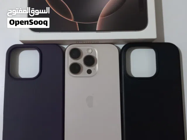 iphone 16pro سعة تخزين 128 لون صحراويDesert Titanium