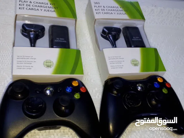 2 جويستك اكس بوكس 360 مستعمل نظيف مع توصيلات جديده عدد 2 ...