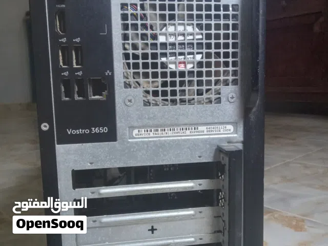 الحاسوب المكتبي Dell Vostro 3650 بمعالج Intel Core i3-6100 (الجيل السادس)