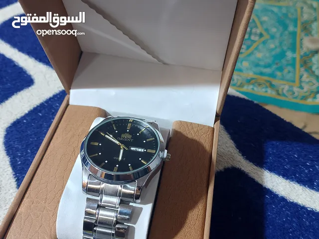 ساعة رجالي جديدة نوع اورينت