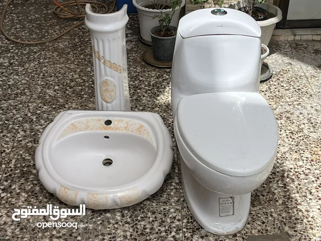 غربي + مغسله حالة ممتازة سعر الغربي 90 الف والمغسله 35 الف نوعيه اصليه