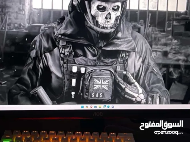 بي سي قيمنق بحالة ممتازة مع معالج جديد غير مستخدم نهائياً