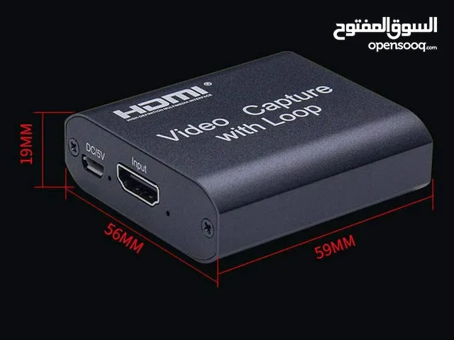 Video Capture Card with Loop Out, 4K HD 1080P