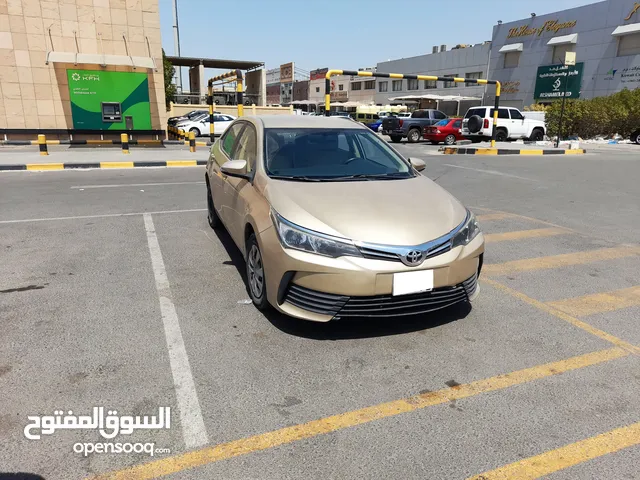 تويوتا كورولا موديل 2019 اقساط مباشرة ( لون دهبى ) بدون اجراءات بنكية