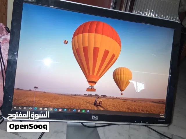 شاشه كمبيوتر LCD HP  مقاس 22  انش