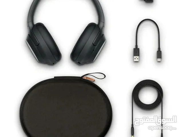 Sony WH1000XM3 Noise Cancelling Headphones, Wireless Bluetooth Over the Ear Headset – Black
