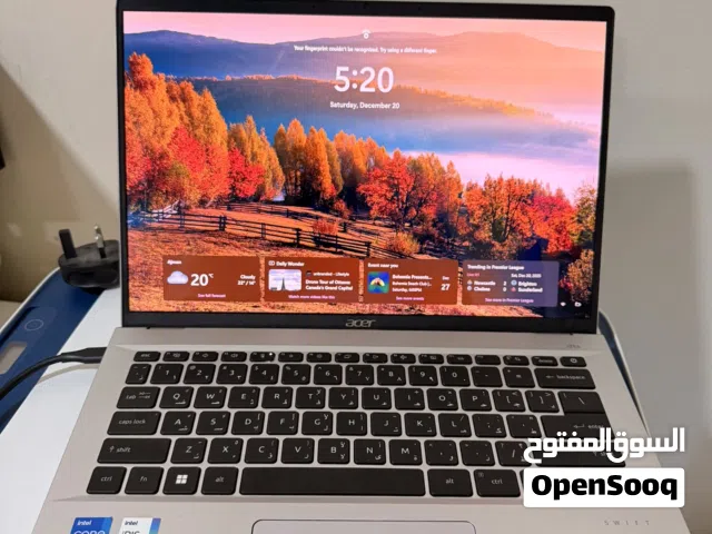 للبيع لابتوب Acer Swift Go 14 – حالة ممتازة