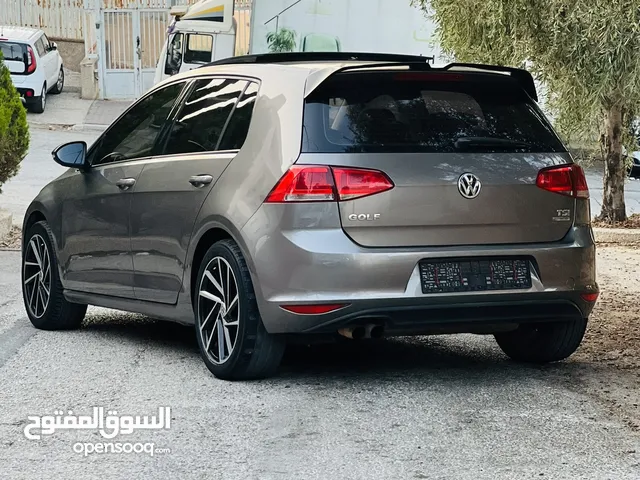 جولف 2014 بالرخصه اوتوماتيك بانوراما اصل مطور 1400 تيربو اصل برايفت ولا غرام بويه بحاله الوكاله