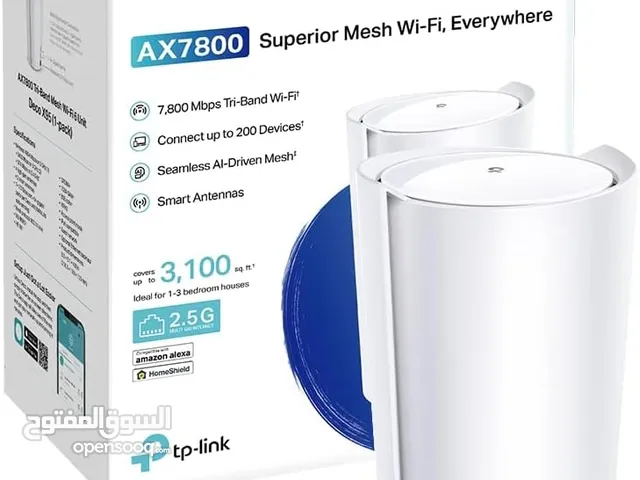 TP-Link Deco AX7800 Tri-Band Mesh WiFi 6 System