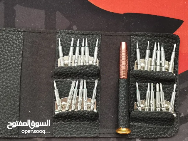 طقم مفكات دقيق متعدد الاستخدام - حجم صغير ومثالي للتنقل