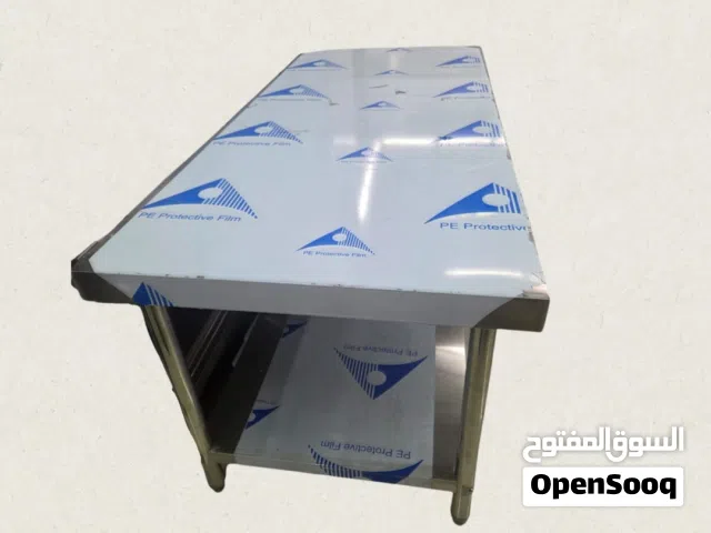 للبيع طاولات ستانلس ستيل للمطابخ والكافيهات والبوثات