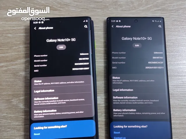 Samsung Galaxy Note10 Plus 256 GB in Al Khums