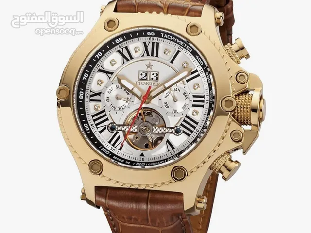ساعة ماركة بايونير صناعة يدوية ميكانيكية
