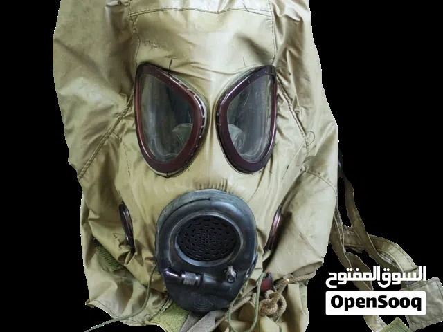 Vintage US Military M17 Gas Mask with Hood – Cold War / Vietnam Era                    Collectible.