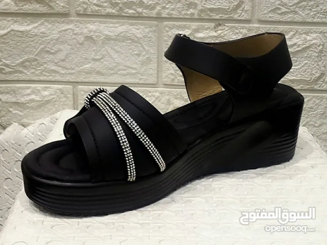 Black Sandals in Sana'a