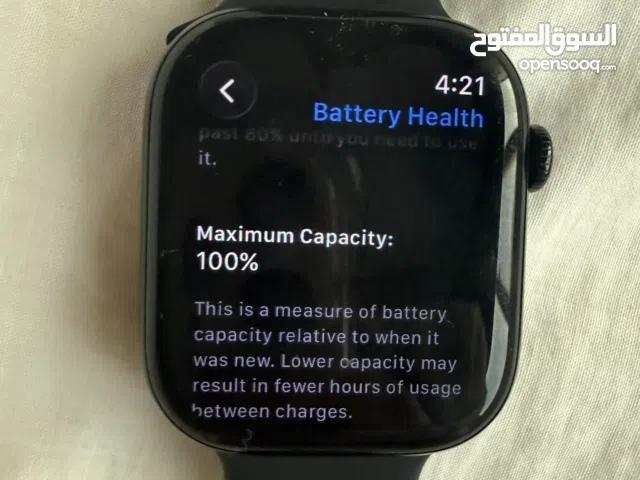 Apple Watch Series 10 استعمال اسبوعين فقط