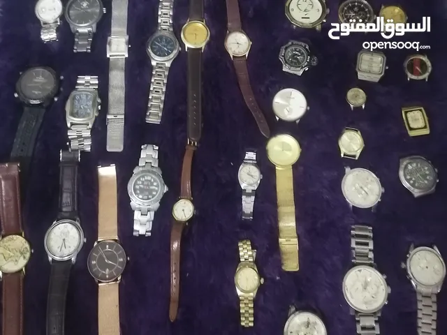 30 ساعة سويسري وياباني اصلي بحاجة صيانة للبيع بسعر مغري جدا