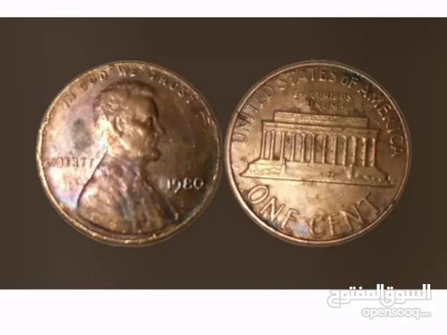 1980 double die Lincoln collection penny