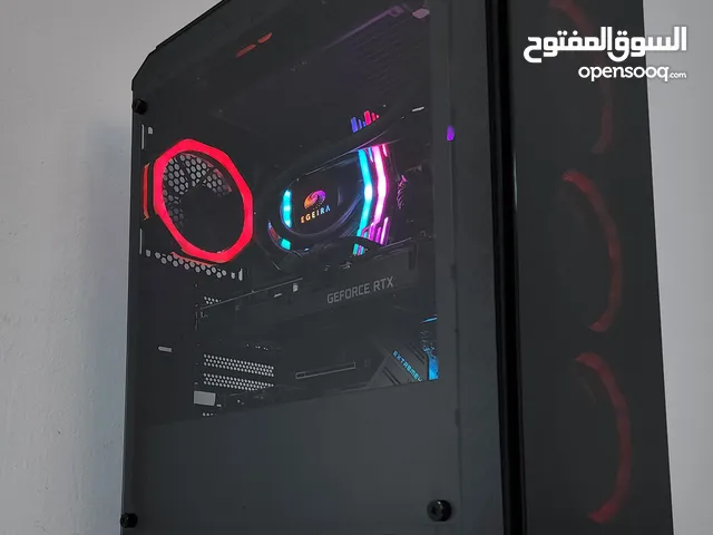 intel core i9 RTX 3070 Ti 32gb ram watercooled highend gaming or designing PC قيمينق بي سي