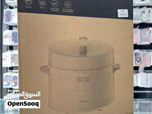 طنجرة ضغط الكترونية بسعة 4.6 لتر من شركة شاومي العالمية بمواصفات اوروبية بقدرة 1000 واط طهي سريع