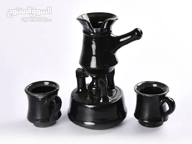 طقم قهوة خزف مصري