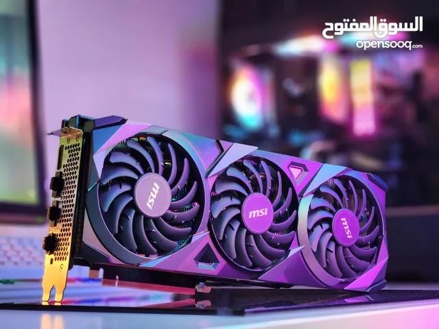 كروت شاشة منوعة للجيمنج والمونتاج بحالة الوكالة RX 6700xt 12GB / RTX 3070 8GB - 4k Ultra