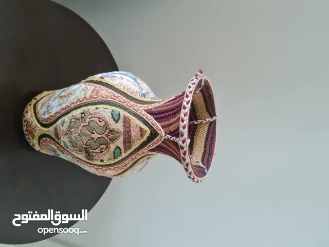 Silk Carpet Covered Vase